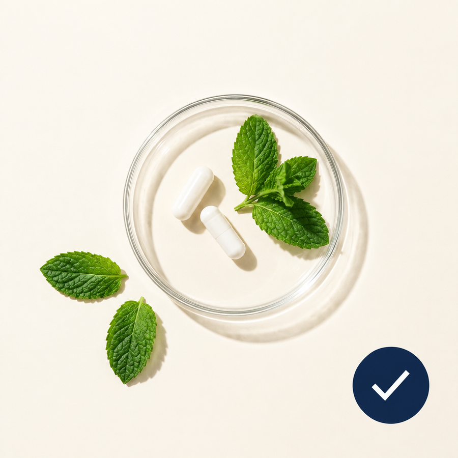 Capsule e menta